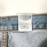 Vintage 2003 Levi’s 550 Light Wash Denim Relaxed Fit 36 Shorts