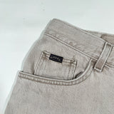 Vintage 90’s Riders Beige Denim Shorts 34 Waist Shorts