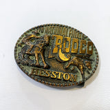 Vintage 1978 Rodeo Finals Hesston Belt Buckle