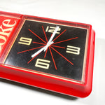 Vintage 1984 Enjoy Coke Coca-Cola Illuminated Clock