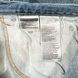 Vintage Y2K Levi’s 550 Light Wash Relaxed Fit Denim Shorts