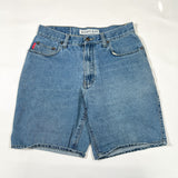 Vintage 90’s Bugle Boy Light Wash Denim Shorts