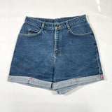 Vintage 90’s Riders Denim Cuffed High Waisted Shorts