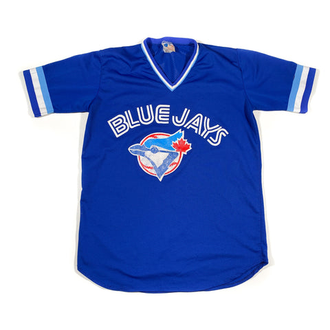 Vintage 80's Toronto Blue Jays Mesh Jersey Shirt