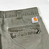 Modern 2014 Carhartt Olive Cargo Utility Shorts 38 Waist