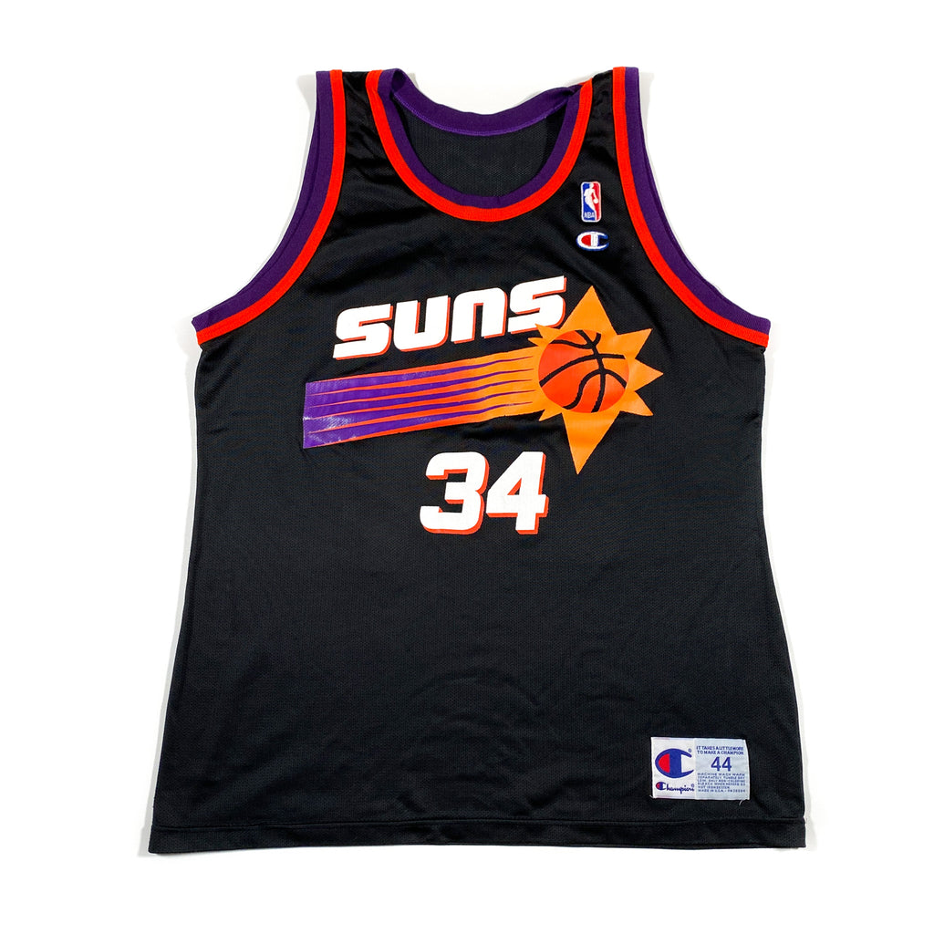 Vintage Charles Barkley Purple Phoenix Suns Champion Basketball Jersey 