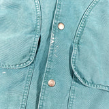 Vintage 90's Green Corduroy Collar Chore Jacket