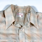 Vintage 60's Wrangler Pearl Snap Western Button Up Shirt