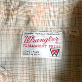 Vintage 60's Wrangler Pearl Snap Western Button Up Shirt