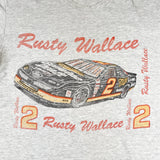Vintage 80's Rusty Wallace NASCAR T-Shirt