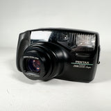 Vintage 1990 Pentax Zoom 105 Super Point & Shoot 35mm Film Camera