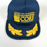 Vintage 80's Core International Computer Backups Trucker Hat