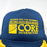 Vintage 80's Core International Computer Backups Trucker Hat