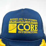 Vintage 80's Core International Computer Backups Trucker Hat