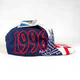 Vintage 1996 Atlanta Olympics American Flag Hat