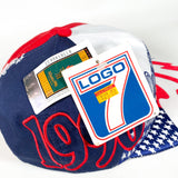 Vintage 1996 Atlanta Olympics American Flag Hat