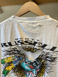 Vintage 90's Scott Russell Superbike Motorcycle Racer T-Shirt