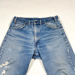 Vintage 90's Levi's 505 Orange Tab Distressed Jeans