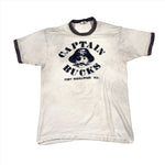 Vintage 80's Captain Bucks Smallwood Road Ringer T-Shirt