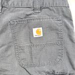 Modern 2022 Carhartt Gray Ripstop Cargo Work Shorts