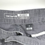 Modern 2022 Carhartt Gray Ripstop Cargo Work Shorts