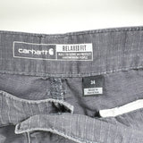 Modern 2022 Carhartt Gray Ripstop Cargo Work Shorts