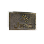 Vintage 80's Johnson's J-Wax Belt Buckle