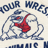 Vintage 70's Back Your Wrestlers Ringer T-Shirt