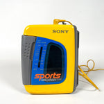 Vintage 1996 Sony Sports AM/FM Cassette Player Walkman