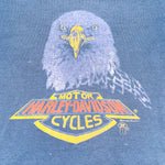 Vintage 80's Harley Davidson Eagle 3D Logo T-Shirt