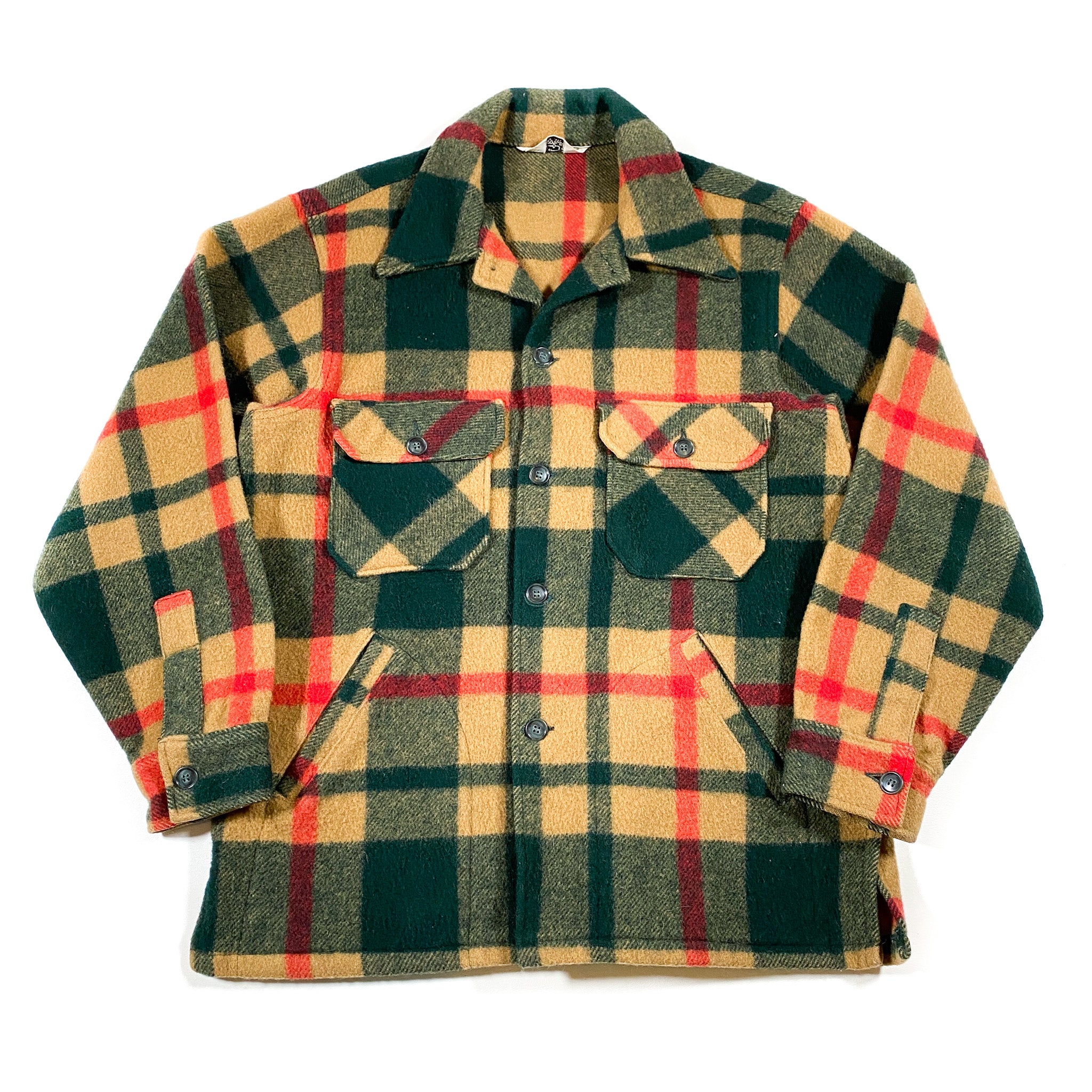 Vintage 80's Woolrich Plaid Wool Shirt Jacket – CobbleStore Vintage 80's Woolrich Plaid Wool Shirt Jacket – CobbleStore