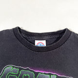 Vintage Y2K Grave Digger Monster Jam Graphic Black T-Shirt