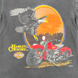 Vintage 90's Harley Davidson Country Motorcycle Eagle T-Shirt