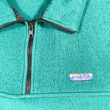 Vintage 90's Eddie Bauer Quarter Zip Fleece Sweatshirt