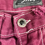 Vintage 90’s JNCO Maroon Wide Leg 32x30 Denim Jeans