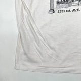 Vintage 1981 Foggy Bottom Liquors Washington DC Graphic T-Shirt