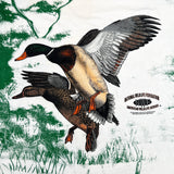 Vintage 90’s NWF American Wildlife Ducks All Over Print T-Shirt