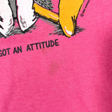 Vintage 1987 Charleston SC “I’ve Got An Attitude” Duck Graphic T-Shirt