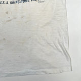 Vintage 1980 Moscow Olympics “Boycott” USA Ringer T-Shirt