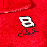 Vintage 90's Dale Jr Budweiser #8 NASCAR Fleece Sweatshirt