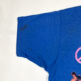 Vintage 1983 Skate For Peace Blue Single Stitch USA Made T-Shirt