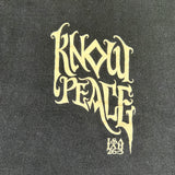 Vintage 1994 “Know Peace” Isaiah 26:3 Religious Long Sleeve T-Shirt