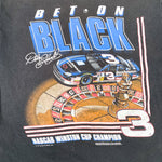 Vintage 1997 Dale Earnhardt Bet on Black NASCAR T-Shirt