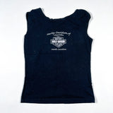 Modern 2006 Harley-Davidson Charlotte Rhinestone Tank Top T-Shirt