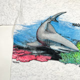 Vintage 1980 Nags Head Shark Ocean Great White T-Shirt