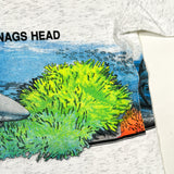 Vintage 1980 Nags Head Shark Ocean Great White T-Shirt