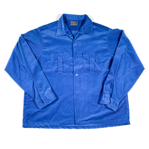 Vintage 70's Sears Perma Prest Corduroy Shirt
