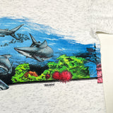 Vintage 1980 Nags Head Shark Ocean Great White T-Shirt