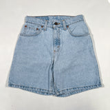 Vintage 1994 Levi’s 550 Light Wash Denim Shorts