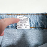 Vintage 1994 Levi’s 550 Light Wash Denim Shorts